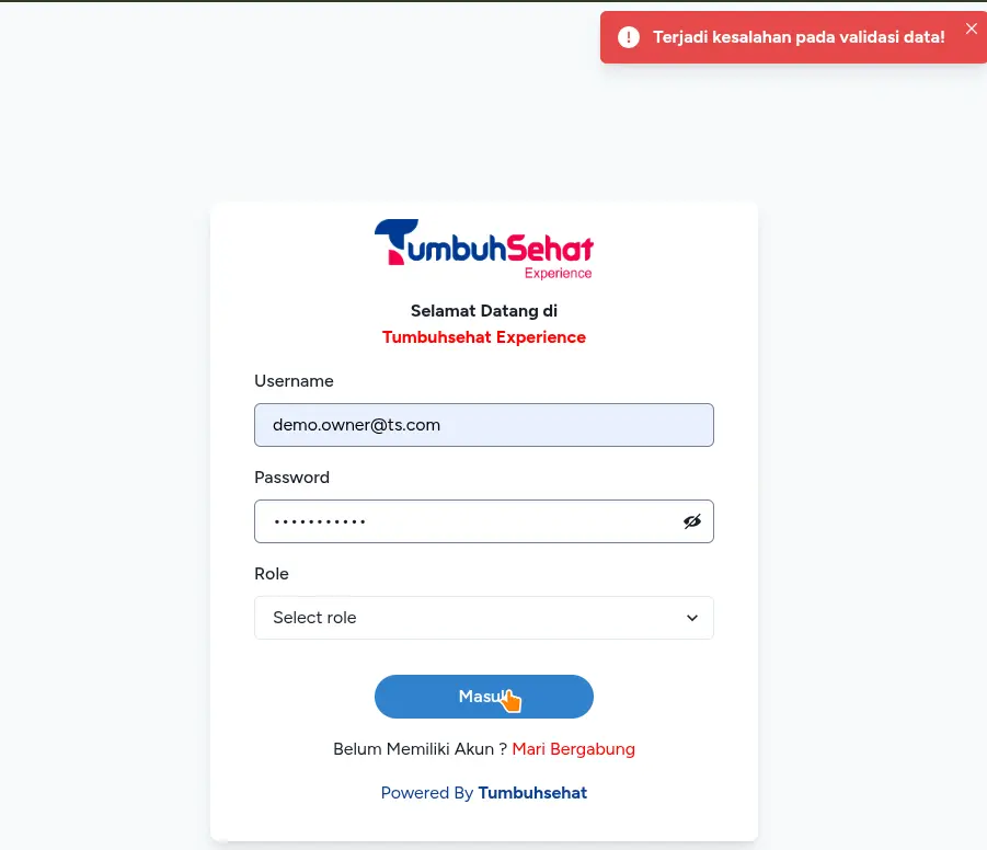 Contoh Error